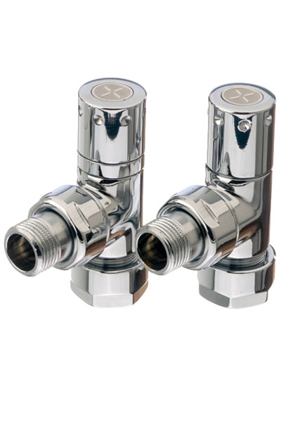 Designer ventil for h�ndkl�det�rer Krom